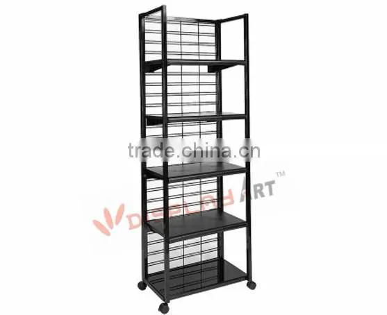 Wire display shelf rack