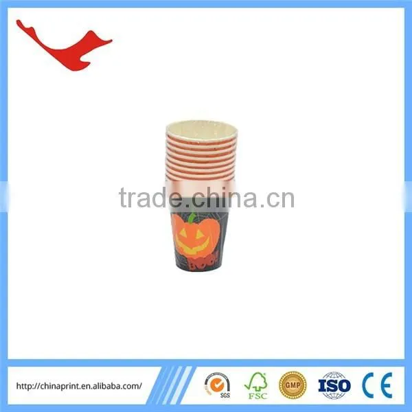 005 Halloween party pe coated cup stock paper