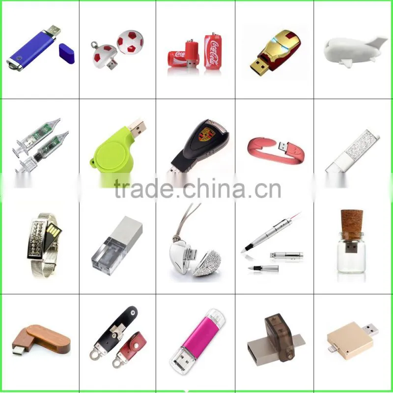 special customized PVC usb flash drive for christmas gifts
