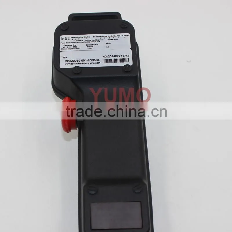YUMO ISMM2080 100PPR 5VDCrotary encoder hand wheel MPG cnc Manual pulse generator