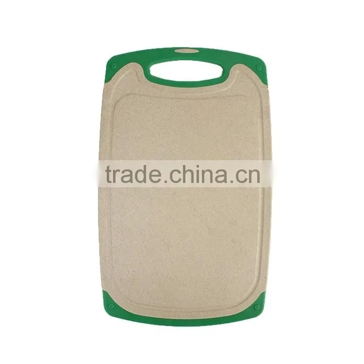 Spot Goods Wholesale Rice Husk Material Vegetable Cutting Board Healthy Chopping Blocks