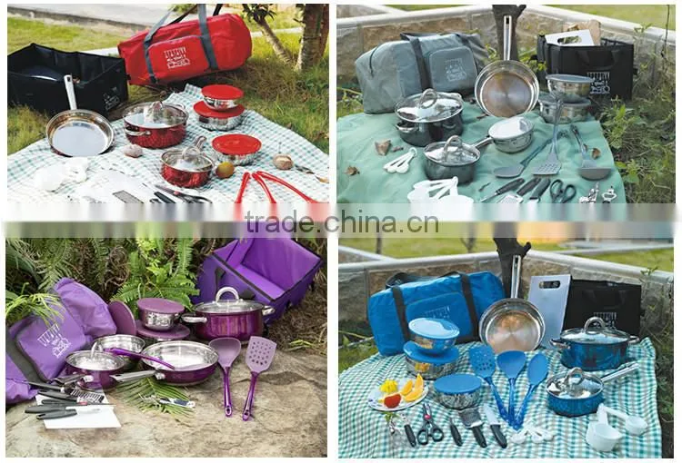 33 pcs kitchen cookware set