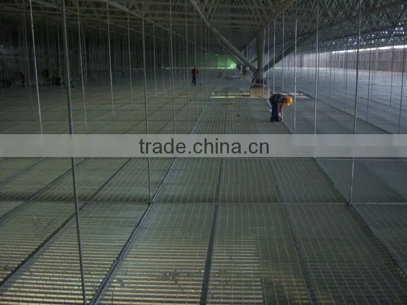 integrated ceiling,sprung roof,workshop ceiling steel grating