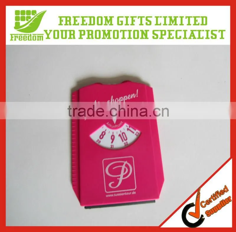 Most Popular Logo Printed PVC Parking Disc