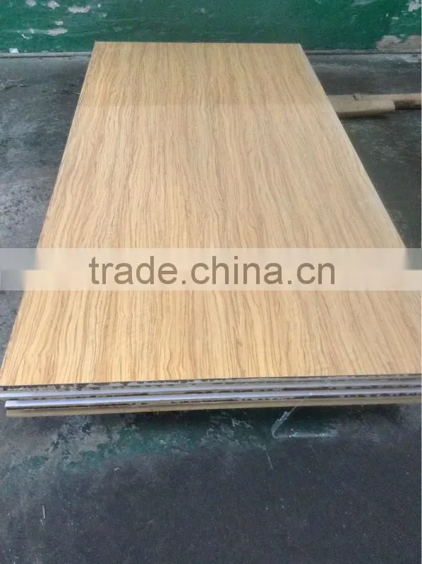 Wood Grain Color UV Board ,High Glossy UV Coating MDF