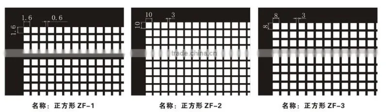 1.5mm customized grille for speakercabinet