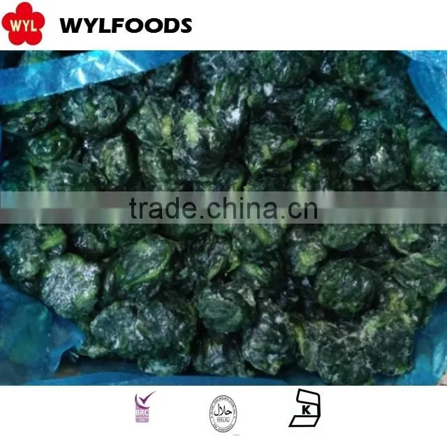 price for frozen Spinach