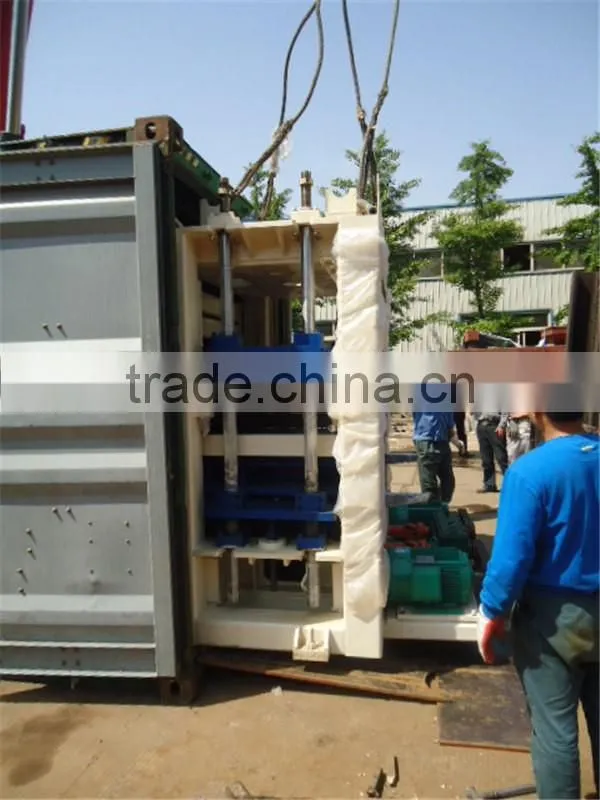 QT5-15 Widely Used Automatic Paving Concrete Block Making Machine For Sale