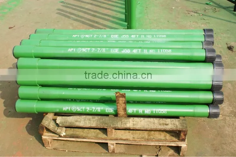 API 5CT 2 7/8 EUE Seamless tubing pup joints