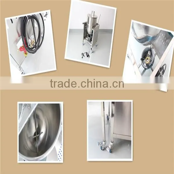 new design and professional puffed corn making machine