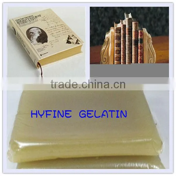 Industrial adhesive jelly glue/hot melt glue for bookbinding