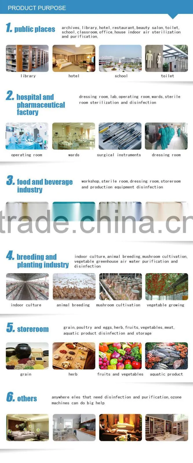 ozone generator /ozone machine for mineral water plant/ ozone equipment
