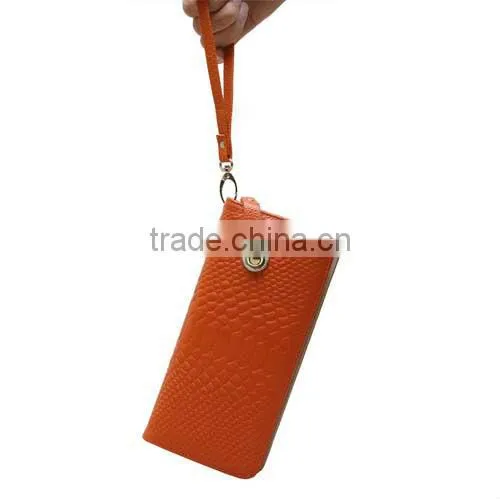 Big Aura Europe and the American Alligator Cow Leather Wallet/Purses (BCN003)