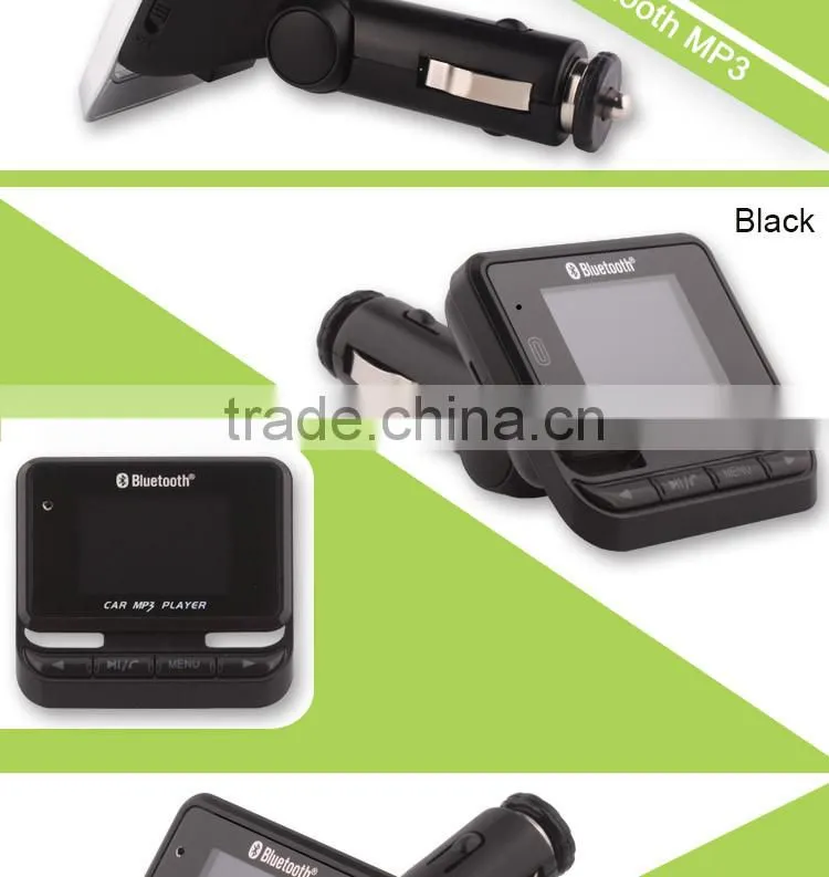 Bluetooth Car Kit Handsfree MP3 Player FM Transmitter USB Charger