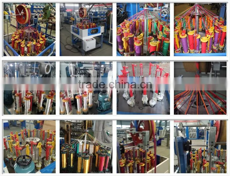 braiding machine for shoelace/braided rope machine: https://youtu.be/Tz5PZxiovHo