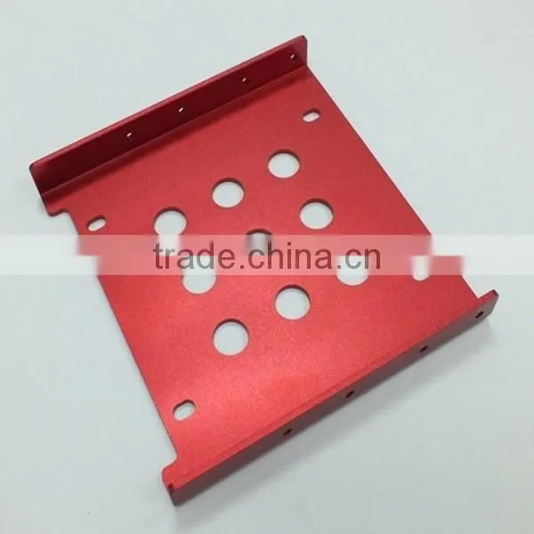 Customized anodized stainless steel holder for electronic