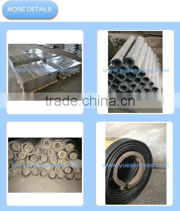 medical industry x-ray protective lead sheet radiant protection lead plate