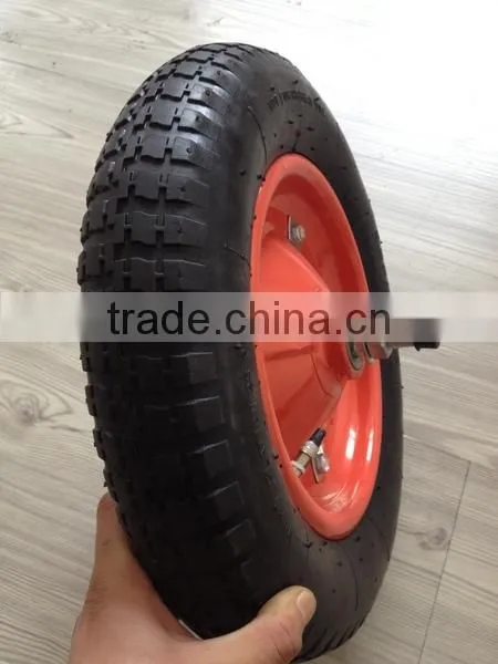 China cheap wheel barrow wheel tire 3.25-8