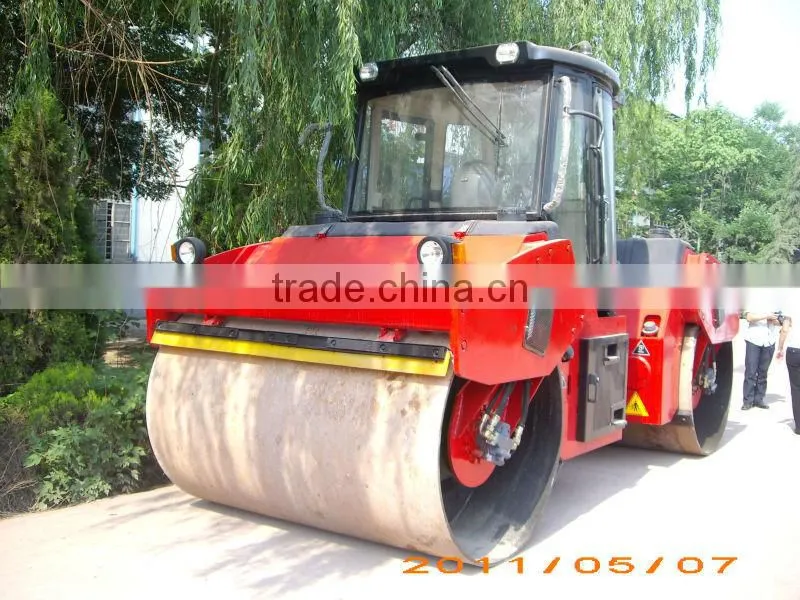 10 ton hydraulic double drum vibratory road roller,easy to operate road roller