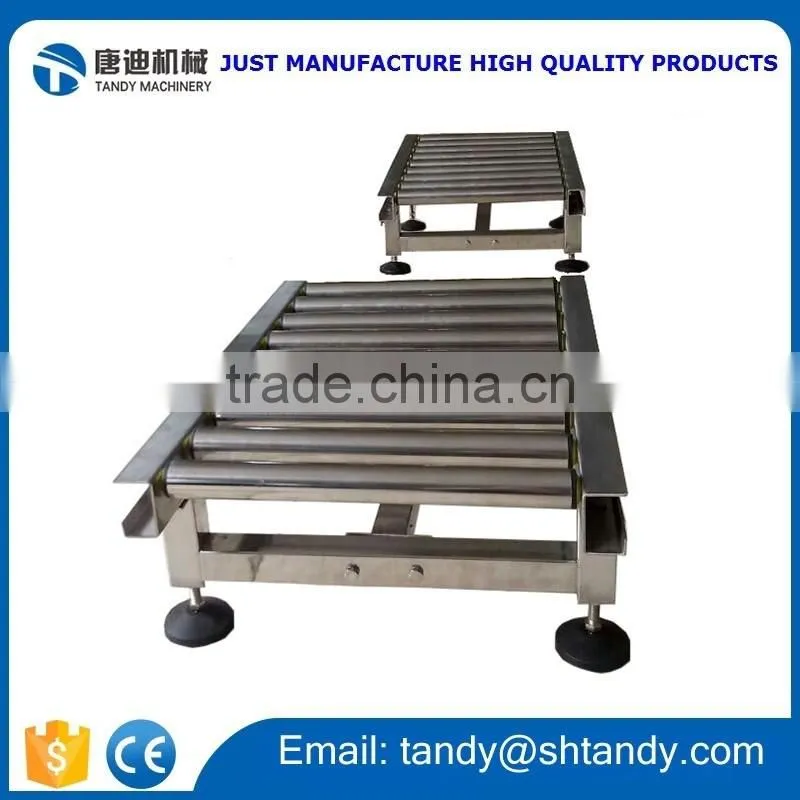 Stainless steel power motorized roller conveyor price