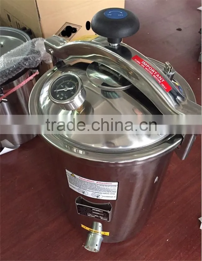 Small Portable Mushroom Autoclave, PA-NM Steam Sterilizer -Bluestone Autoclave
