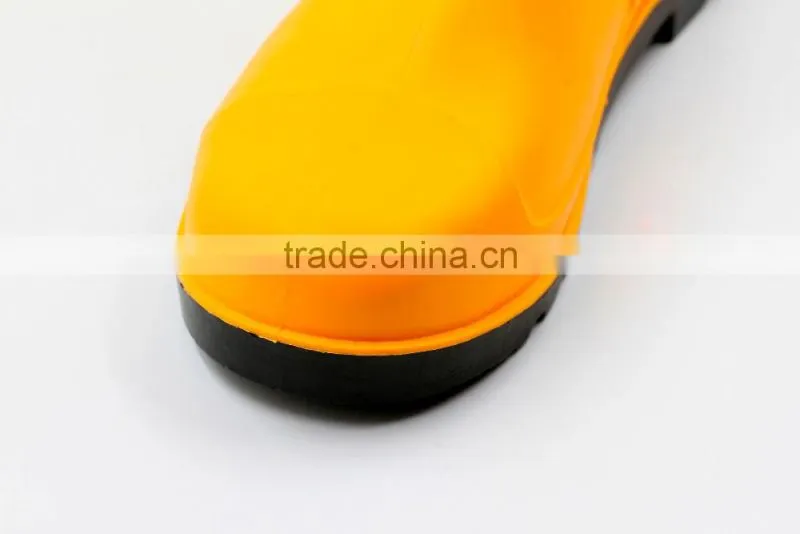 Reflective stip safety Boots,pvc shoes for oil field,fire control area,colliery industry