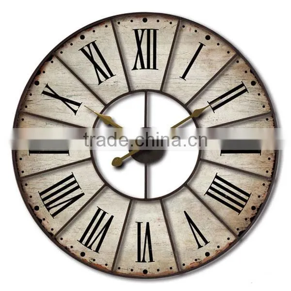 Metal Vintage Decorative Wall Clock Wholesale