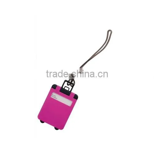 Customized cheap plastic luggage tag