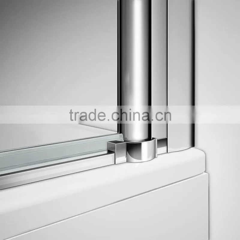 Shower Screen , Folding Bath Screen With Cleaning