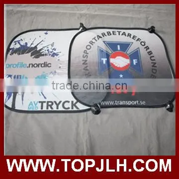 best selling summer protective custom brand print sun visors for cars