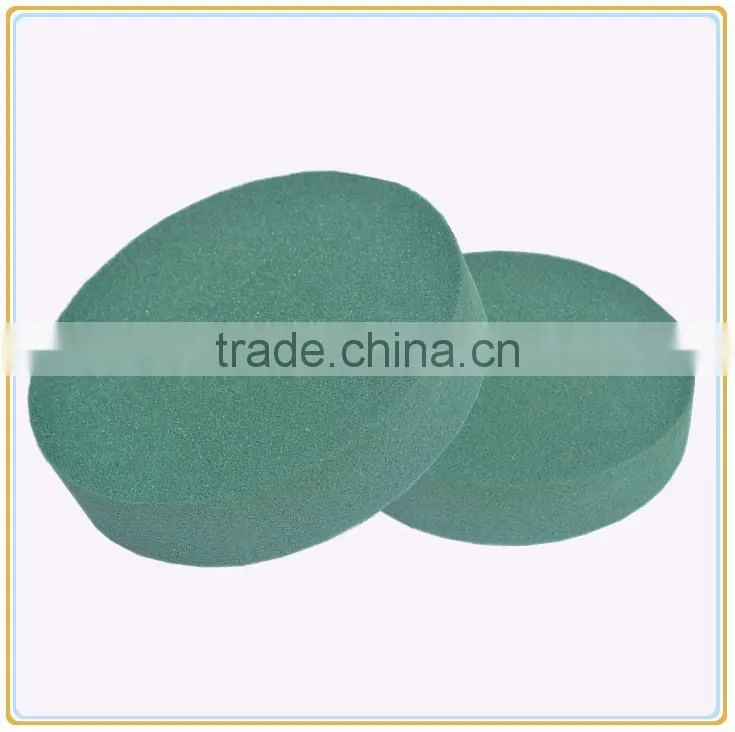 high quality stable wet floral foam oasis, round floral foam