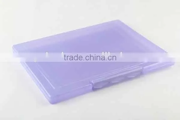 Flip type rectangular file box