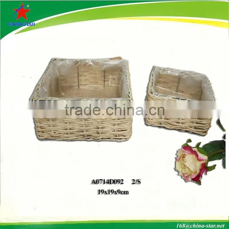 round seagrass basket 3" for mother's day
