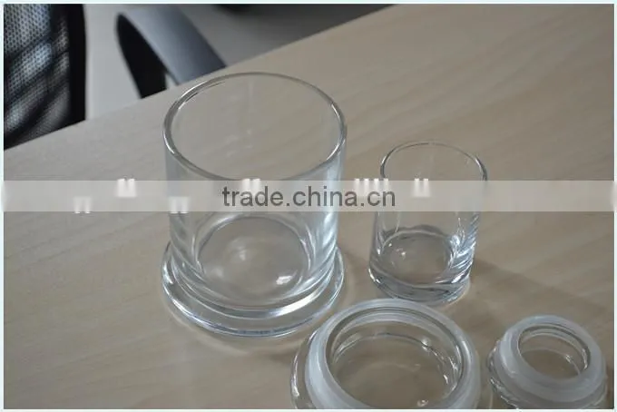 high clear glass metro jar factory wholesale