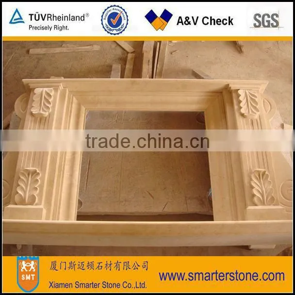 Indoor Used Stone Fireplace