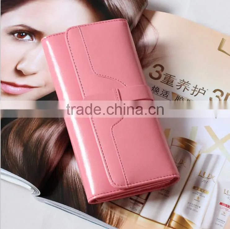 Genuine cowhide leather women wallet