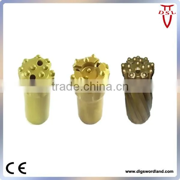 Rock drill button bit