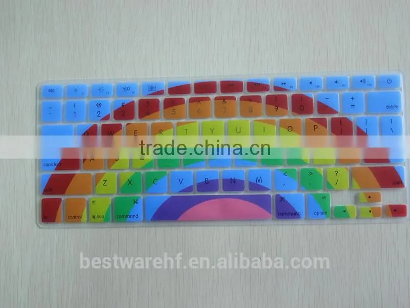 Ultrathin Clear Silicone Keyboard Cover Skin for Apple Macbook Pro /Retina 13" 15"