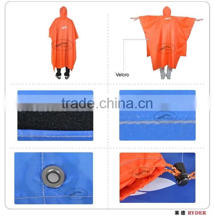 Backpacker Military Poncho Raincoat