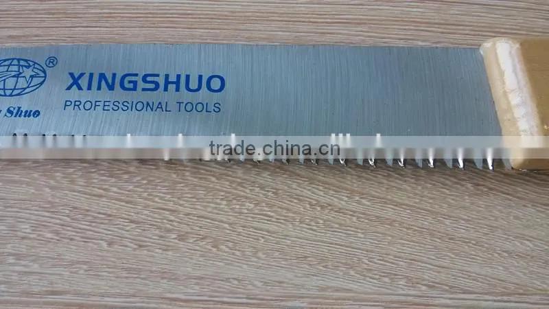 wood handle hand saw/wood cutting hand saw