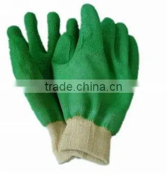 Guangzhou Latex Coated Polyester Gloves with Factory Price