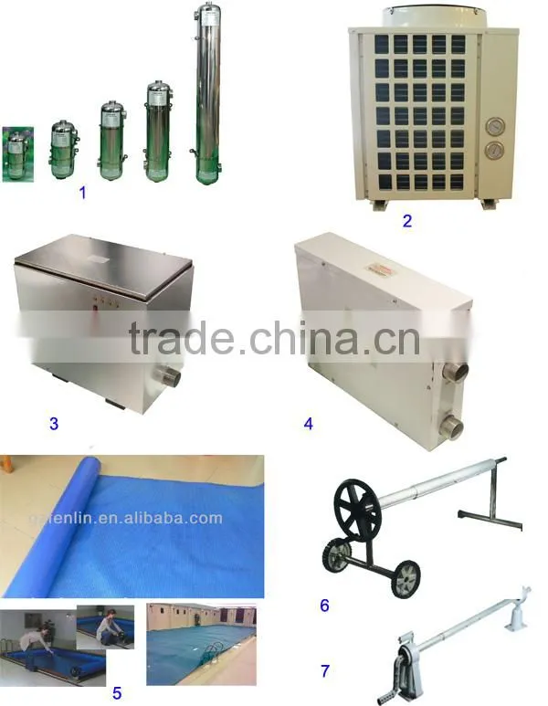 Factory wholesale overflow swimming pool equipment and accessories