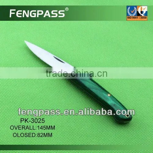 stainless steel hunting knife (71-1-124)