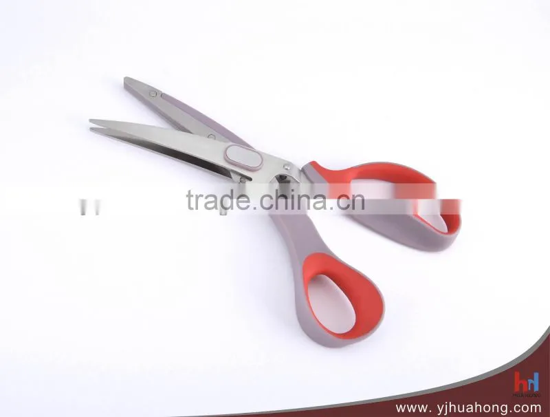 soft grip handle multi-purpose kitchen poultry scissors