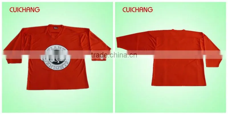 Sublimation ice hockey jerseys&sublimation inline hockey jersey&hockey jersey china cc-035