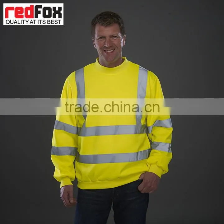 wholesale hot sale custom safety sweatshirt