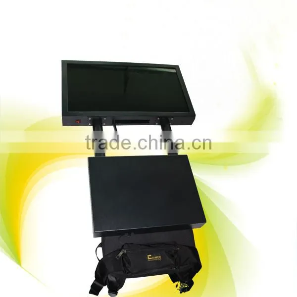22inch portable backpack advertising player lcd billboard ad monitor