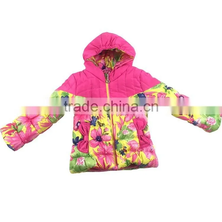 wholesale pattern comfy down jacket for children winter jackets