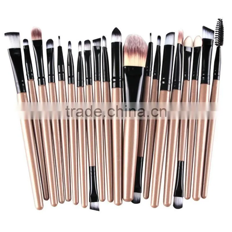 20 Pcs Makeup Brushes Branded Custom Makeup Brushes