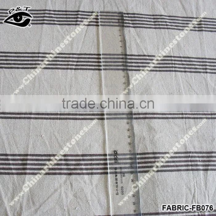 New Cross Grain Pattern Sofa Fabric Linen Cotton Fabric Wholesale
